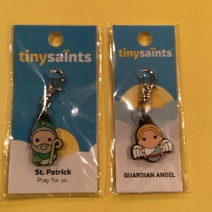 NWT Tiny Saints keychain bundle
Bundle includes: St. Patrick and Guardian Angel